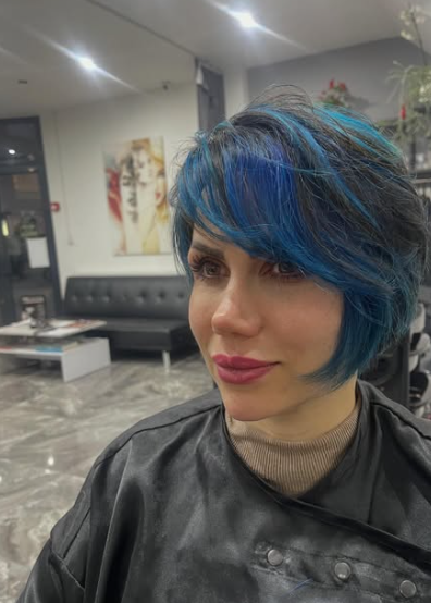 Electric Blue Pixie